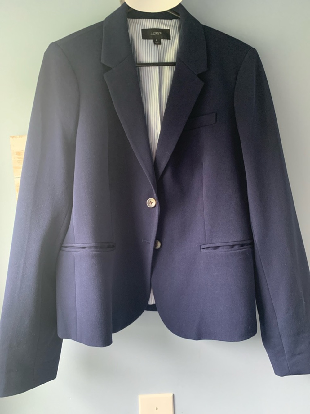 J. Crew Schoolboy Navy Blazer
